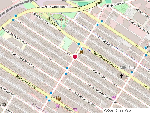 Location of Lecons de Pro at 5754 Rue Waverly, Montréal
