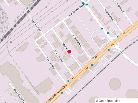 Location of Lectro Electrique Inc at 11370 56E Avenue, Montréal