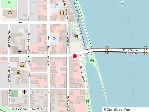 Location of Lefebvre Denturologistes at 674 2E Rue, Saint-Jean-sur-Richelieu