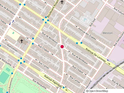 Location of Legault Building Hygiene Inc. at de Rue de Bordeaux 5682, Montréal