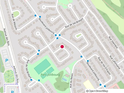 Location of Legion Construction at 60 Rue de la Grande-Anse, Laval