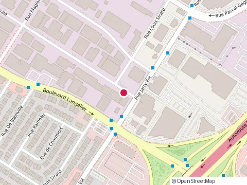 Location of Legrand Inc at 8110A Rue Lafrenaie, Saint-Léonard