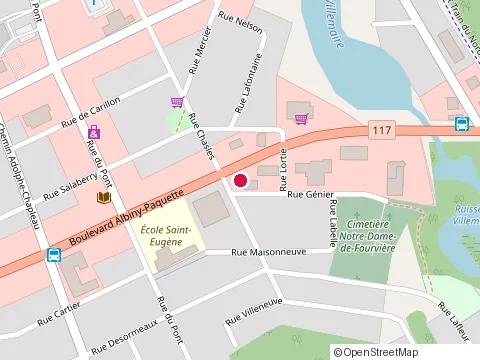 Location of Lémarettes at 607 Bd Albiny Paquette, Mont-Laurier