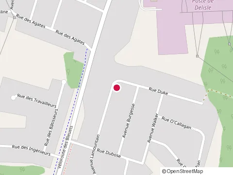 Location of Lemieux Construction at 2040 avenue Lamountain, Alma