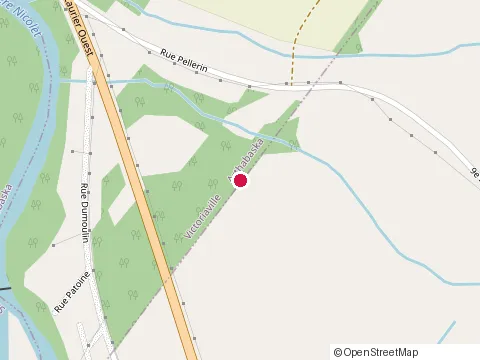 Location of Lemieux Michel Excavation at 53 Rue Pellerin, Victoriaville