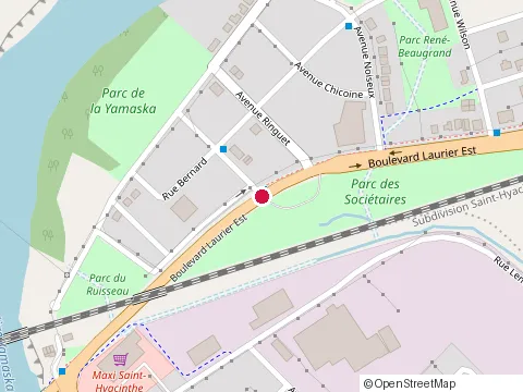 Emplacement de Lemonde de la Carrosserie Enr au 1280 Rue des Cascades E, Saint-Hyacinthe