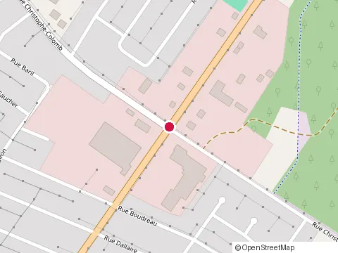 Location of Lentre Deux at 3774 boulevard Frontenac O, Thetford Mines