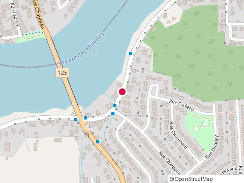 Location of Lepine, Pierre at 4295 Rue Charbonneau, Laval