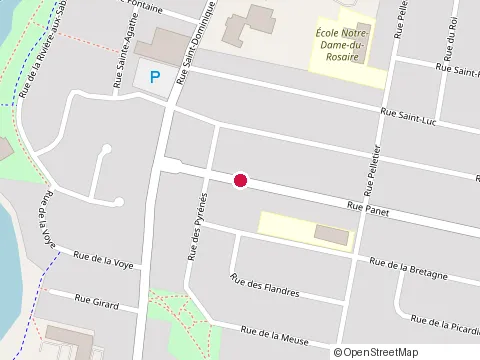 Location of les Aménagements d'Aujourd'Hui at 4290 Rue Châteauguay, Jonquière