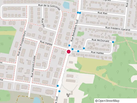 Location of les Aménagements Forestier Côté at Rue Belvédère S #104, Sherbrooke