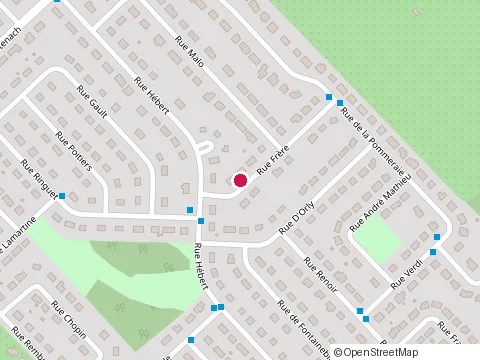 Location of les Artisans du Toit at 1014 Rue Frère, Mont-Saint-Hilaire
