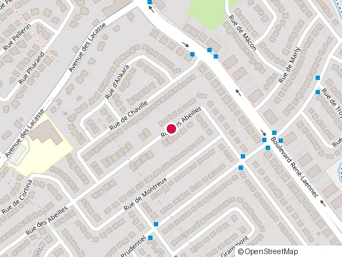 Location of les As de l' Excavation Inc at 2556 Rue des Abeilles, Laval