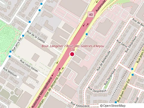 Location of les Assurances Aceto at 6140 Metropolitain Blvd E, Saint-Léonard