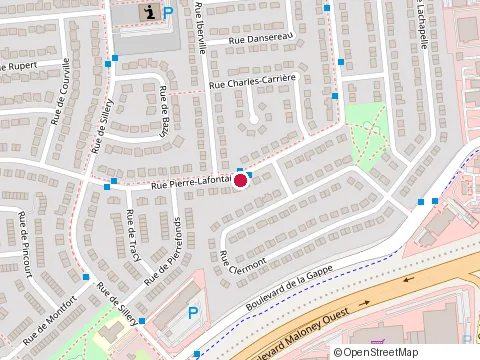 Location of les Ateliers de l'Artiste at 811 Boulevard Saint-René Ouest, Gatineau