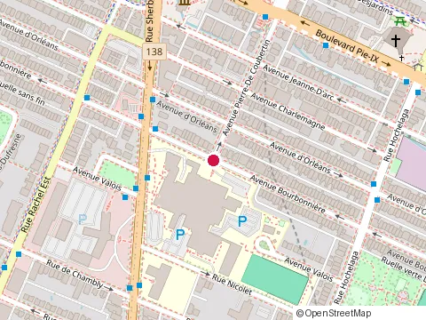 Location of les Ateliers de la Muse at 2663 avenue Bourbonniere, Montréal