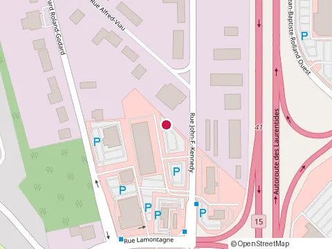 Location of les Autobus Transcobec Inc. at 840 Rue Alfred-Viau, Saint-Jérôme