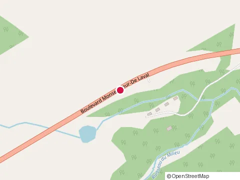 Location of les Baguettes at 822 boulevard Monseigneur-de Laval, Baie-Saint-Paul