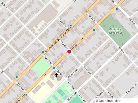 Location of les Biscuits Qui Dansent Shawinigan, Shawinigan