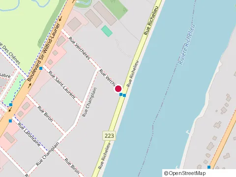 Location of les Cabanes À Sa Mère at 125 Rue Verchères, Beloeil