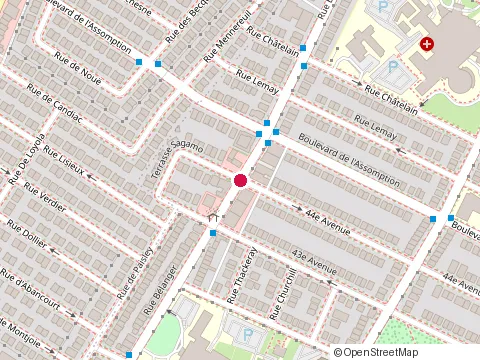 Location of les Centres Gauthier Gasnal - Audioprothésiste Montréal at 5445 Rue Bélanger, Montréal