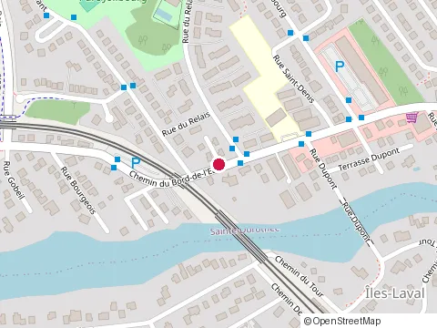 Location of les Châteaux de l'Étang Inc at 1300 chemin du Bord-de-l'Eau, Laval