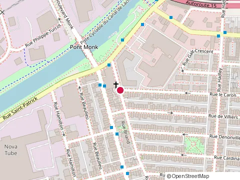 Location of les Chevaliers de Colomb at 5627 Rue Briand, Montréal