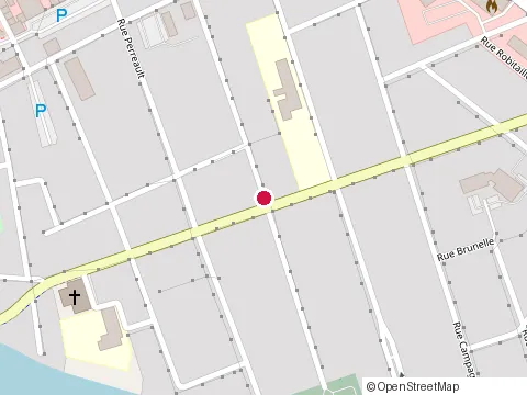 Location of les Construction Cote at 150 Rue Victoria, Victoriaville