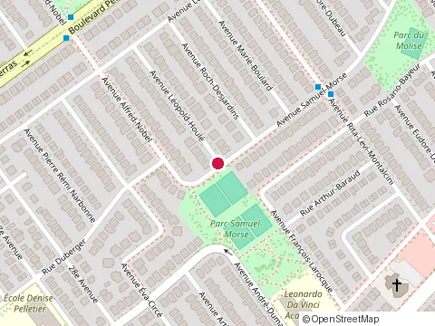 Location of les Construction Disca Inc at 12241 avenue Leopold-Houle, Montréal
