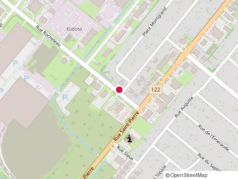 Location of les Constructions Allard at 1305 Rue Rocheleau, Drummondville