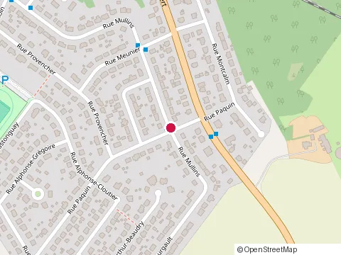 Location of les Constructions Axm Inc. at 122 Rue Mullins, Sherbrooke