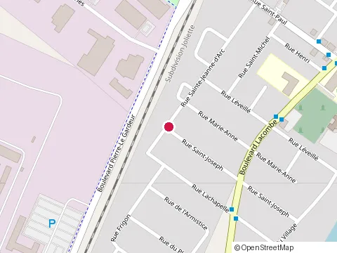 Location of les Constructions Beaudoin Dubois Inc. at 82 Rue St Joseph, Repentigny