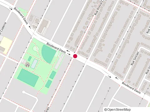 Location of les Constructions Beauvais Inc at Rue Prince Charles Saint-Hubert 3455, Saint-Hubert