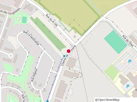 Location of les Constructions Cb at Rue Industrielle, Saint-Hubert