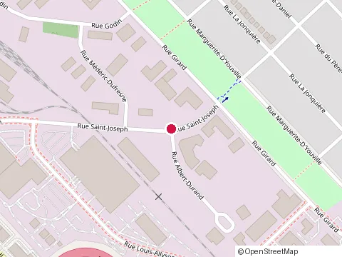 Location of les Constructions Champagne at 700 Rue Albert Durand, Trois-Rivières