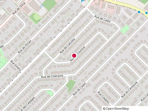 Location of les Constructions Claveau Inc at 1545 Rue de Courtrai, Québec
