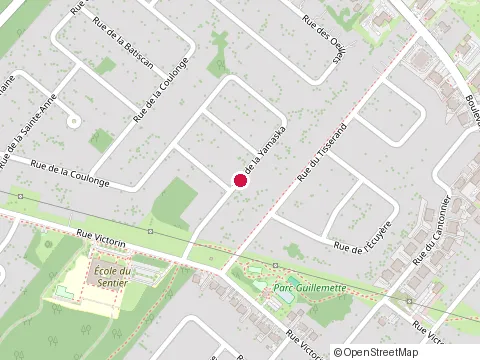 Location of les Constructions de Prestige P R Inc at 1155 Rue du Tisserand, Drummondville