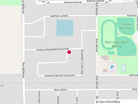 Location of les Constructions Deaurocque at 37 avenue Rodolphe-Fournier, Saint-Jean-sur-Richelieu