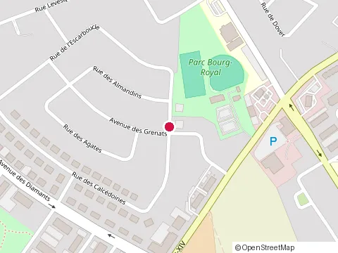 Location of les Constructions du du Nord et Ass. at 1392 Rue Levesque, Québec