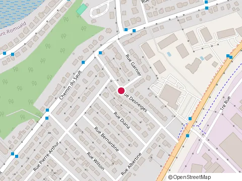 Location of les Constructions et Rénovations Albert Bédard Inc at 291 Rue Desneiges, Lévis