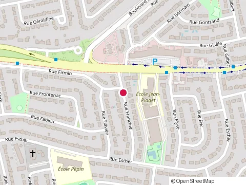 Location of les Constructions Fbc at 467 Rue Francine, Laval