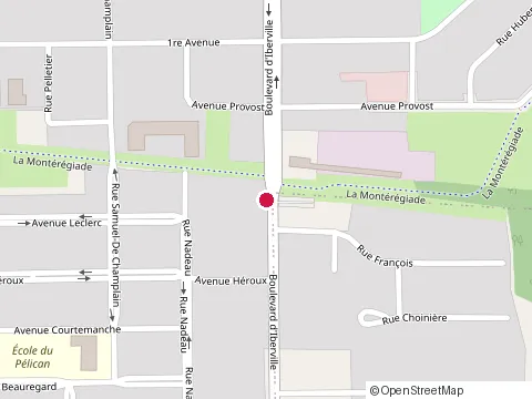 Location of les Constructions Gaballero Inc. at 92 Rue de la Colonelle, Saint-Jean-sur-Richelieu