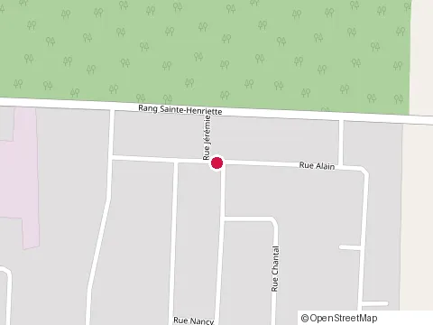 Location of les Constructions J Brillant Inc at 875 Rue Alain, Saint-Lin-Laurentides