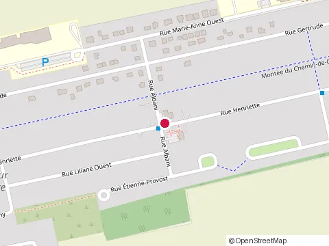 Location of les Constructions Jasteck & Fils at 2428 Rue Henriette, Carignan