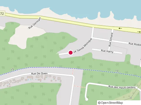 Location of les Constructions Lm Pro at 79 Rue Sainte-Monique, Chicoutimi