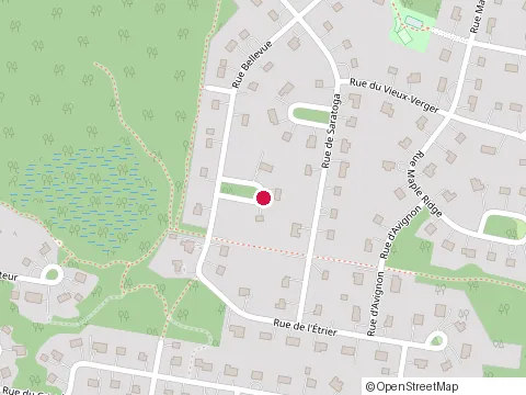 Location of les Constructions Majesco Inc. at 1132 Rue d'Avignon, Saint-Lazare