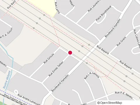 Location of les Constructions Mava at 1920 Rue Groulx, Trois-Rivières