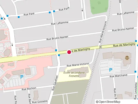 Location of les Constructions Max Inc at 123 de Martigny O, Saint-Jérôme