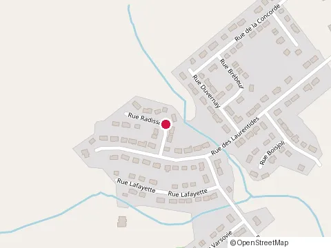 Location of les Constructions Mayrand Inc at 439 Rue Radisson, Shawinigan