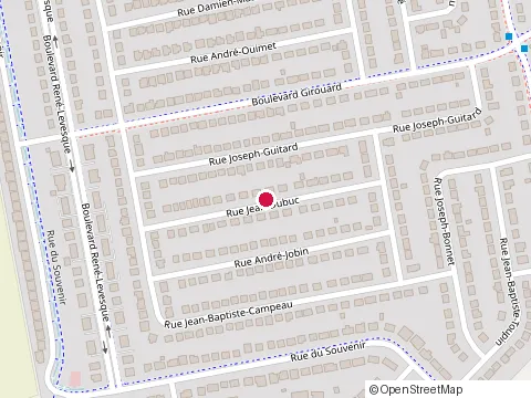 Location of les Constructions Mdf Inc. at 294 Rue Jean-Dubuc, Saint-Eustache