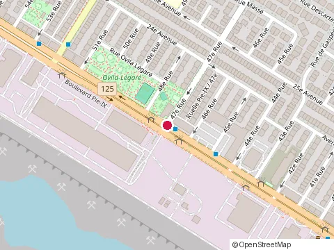 Location of les Constructions Mrh Inc at 47E Rue #4201, Montréal
